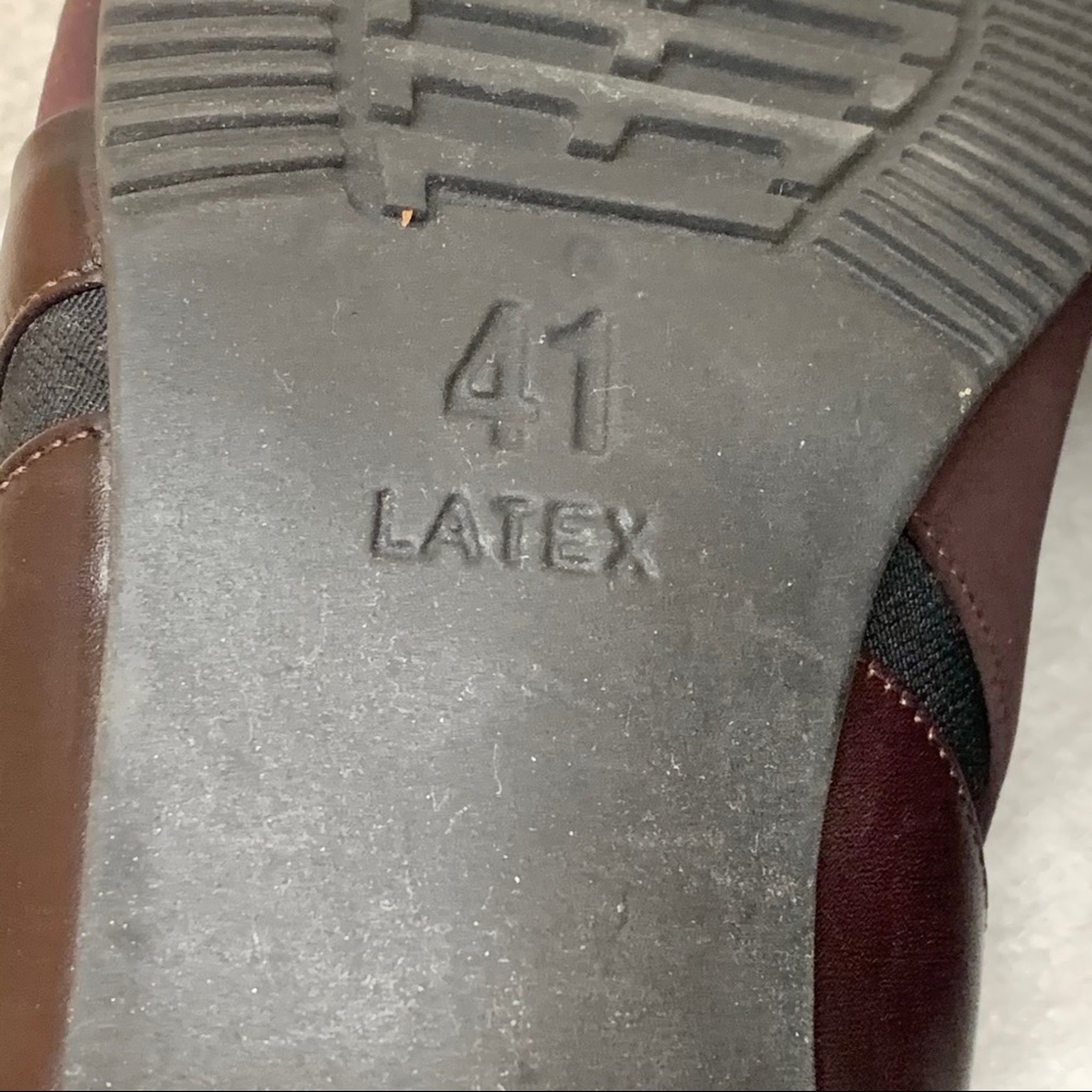 BeautiFeel dark brown leather slip on loafers 41 - Picture 13 of 14